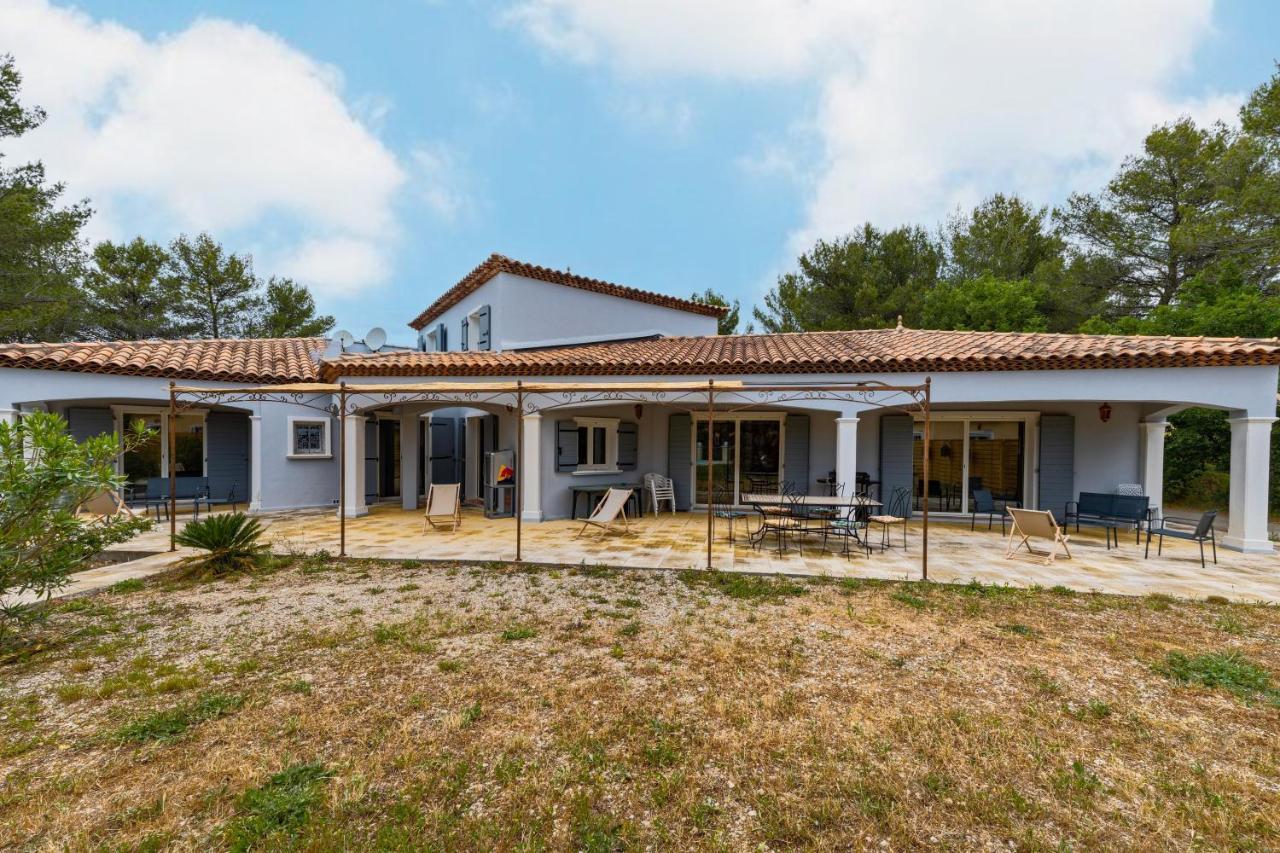 Villa Signo - Piscine privée Signes Exterior foto