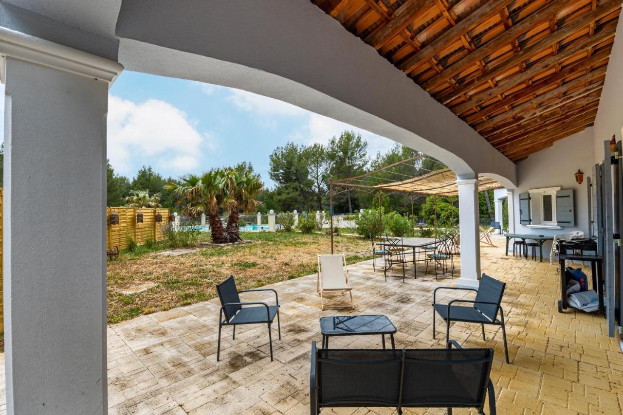 Villa Signo - Piscine privée Signes Exterior foto